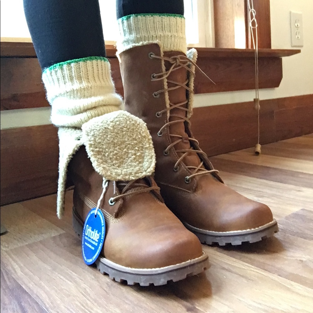 Timberland Authentics Juniors Leather lace-up